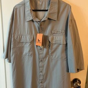Field & Stream Fishing Shirt NWT 3XL Vented Lightweight Quick-Dry Outdoor